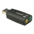 Išorinis USB garso adapteris Manhattan 3D 5.1
